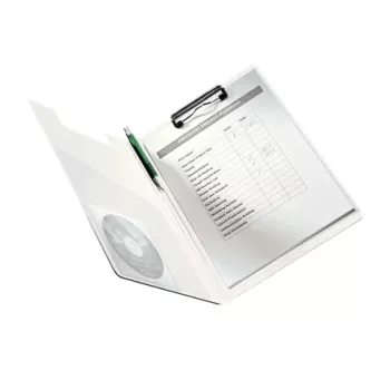 Leitz WOW planšetė su užvalkalu, A4, polifoamas, mėlyna, 75 lapai, 1 kišenė, 230 mm