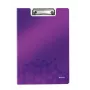Leitz planšetė su dangteliu WOW, A4, poliuretano putplastis, violetinė, 75 lapai, 1 kišenė, 230 mm