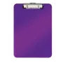 Leitz segtuvas be viršelio WOW, A4, plastikinis, violetinis, 80 lapų, 228 mm, 320 mm