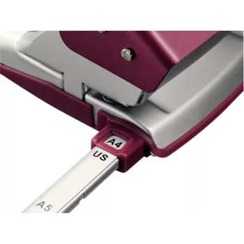 Leitz NeXXt 5006 skylmuštuvas 30 lapų Raudonas, Sidabrinis