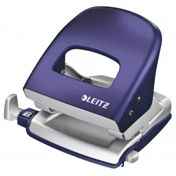Skylių perforatorius Leitz Style NeXXt, 2 skylės, 30 lapų, metalinis, mėlynas