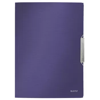 Leitz 3-Flap Folder Style PP A4, A4, polipropilenas (PP), mėlyna, 150 lapų, 80 g/m², elastinė juosta