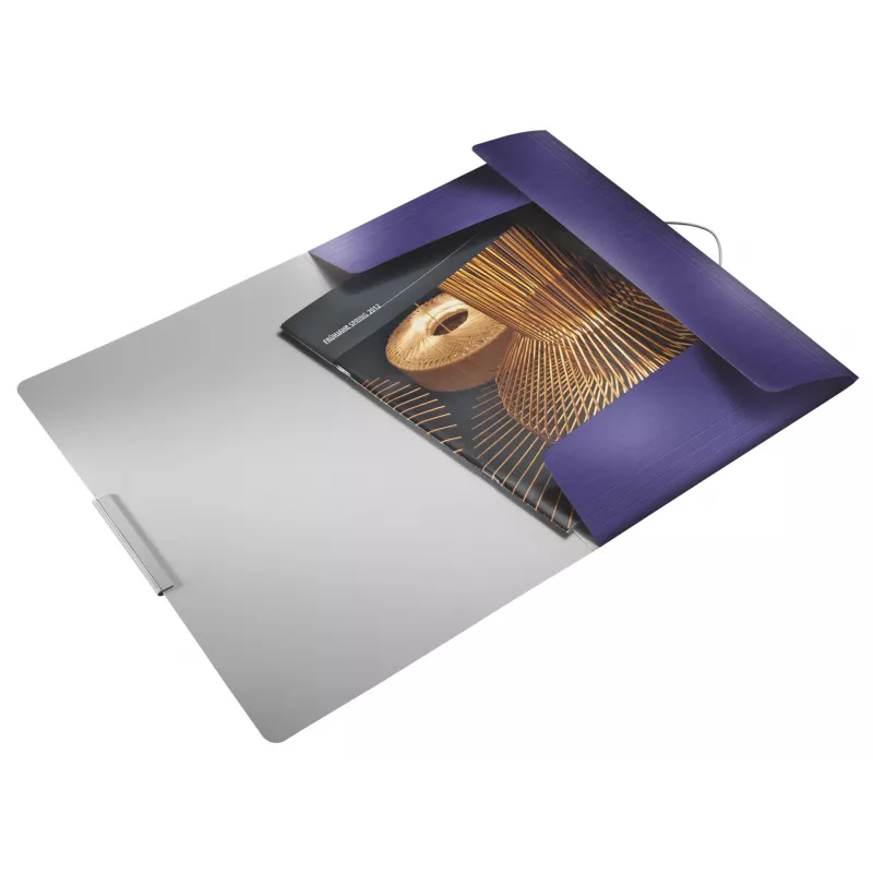 Leitz 3-Flap Folder Style PP A4, A4, polipropilenas (PP), mėlyna, 150 lapų, 80 g/m², elastinė juosta
