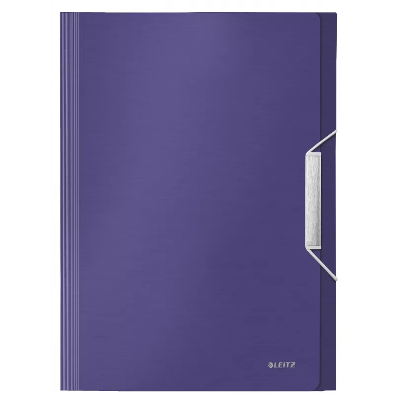 Leitz besiplečiantis koncertinio stiliaus aplankas PP, A4, polipropilenas (PP), mėlyna, 250 lapų, 80 g/m², 6 kišenės