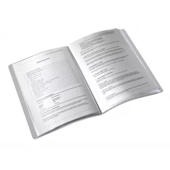 Leitz Display Book Style 40 lapų, balta, PVC, A4