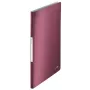 Leitz Display Book Style PP 40 puslapių, raudona, PVC, 40 kišenių, A4, 233 mm, 16 mm