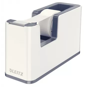 Leitz Tape Dispenser WOW, 1,9 cm, 33 m, polistirenas, balta, 51 mm, 126 mm