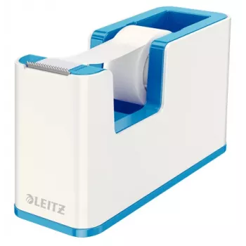 Leitz Tape Dispenser WOW, 1,9 cm, 33 m, polistirolas, mėlyna, metalinė, 51 mm, 126 mm
