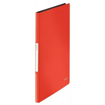 Leitz Display Book Solid PP 20 kišenių, Raudona, Polipropilenas (PP), 20 kišenių, Portretinė, A4, 231 mm