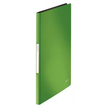 Leitz Display Book Solid PP 20 kišenių, Žalia, Polipropilenas (PP), 20 kišenių, Portretas, A4, 231 mm