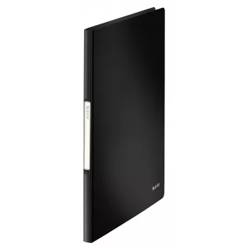 Leitz Display Book Solid PP 20 kišenių, juoda, polipropilenas (PP), portretinė, A4, 231 mm