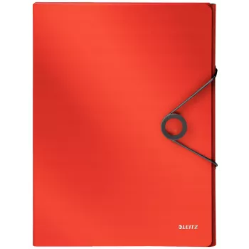 Leitz Box File Solid PP 30 mm, A4, raudona