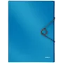 Leitz Box File Solid PP 30 mm, aplankas su atvartu, A4, polipropilenas (PP), mėlyna, 250 lapų, 80 g/m²