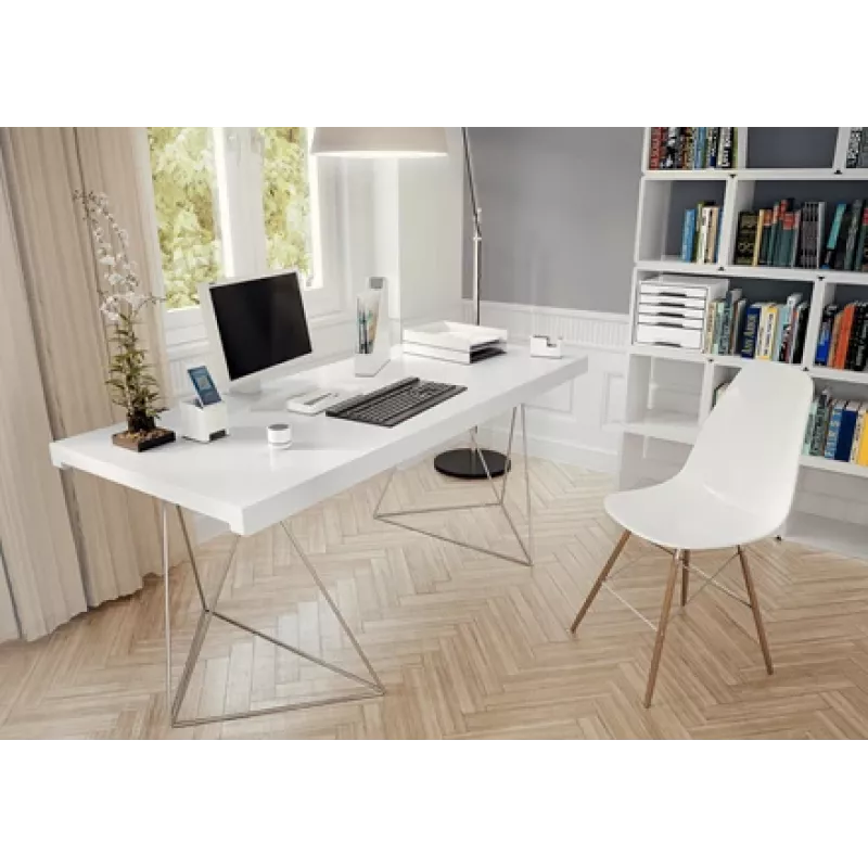 Leitz WOW Cube 5 stalčių spintelė, plastikas, balta, 270 mm, 287 mm