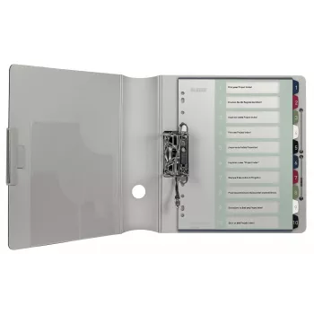 Leitz Index PC Printable 1-10 Style PP A4+ – daugkartinis numerinis skirtukas