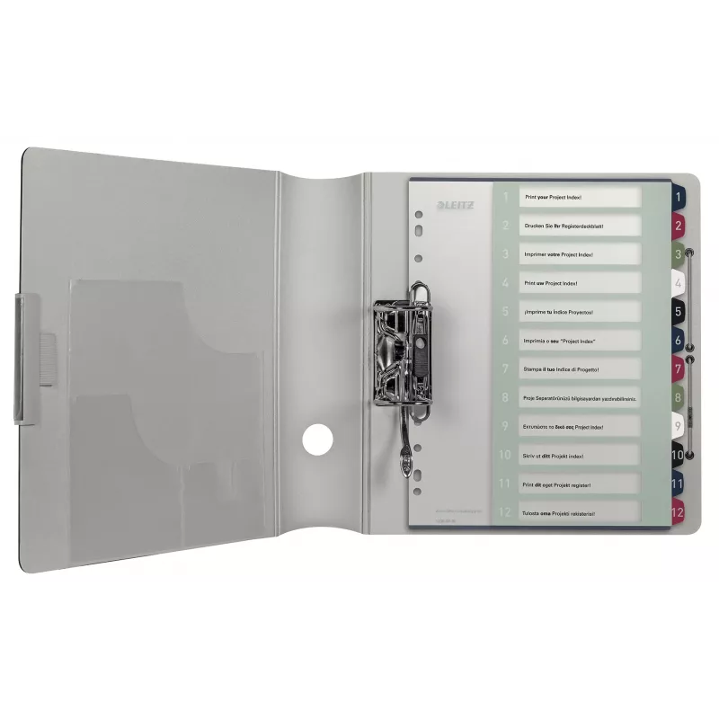 Leitz Index PC Printable 1-12 Style PP A4+