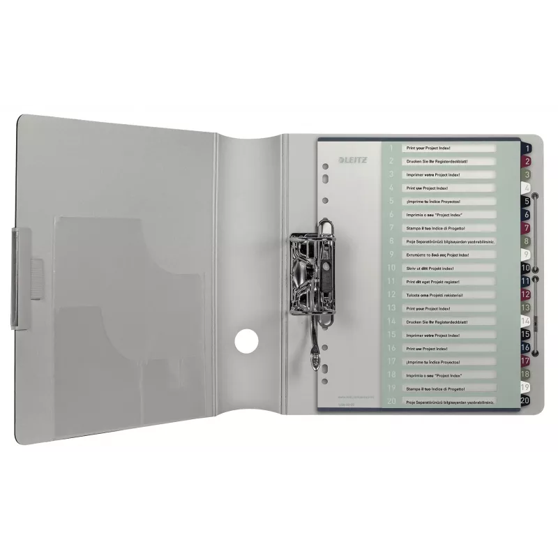 Leitz Index PC Printable 1-20 Style PP A4+