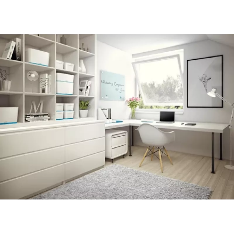 Esselte 5229-10-36 Laikymo dėklas, stačiakampis, ABS, mėlyna, balta