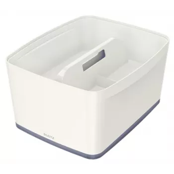 Leitz MyBox Organizerio dėklas su rankena Large, Baltas, Plastikas, 307x375x101 mm