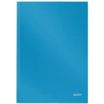 Leitz Notebook Solid kietas viršelis A4 linijuotas 90 g 80 lapų, mėlyna