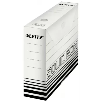 Leitz 61270001 dokumentų dėžė kartoninė A4 juoda, balta