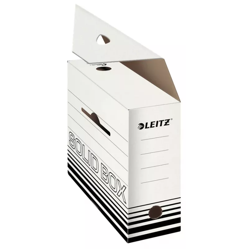 Leitz 61280001 archyvinė dėžutė Kartonas Juoda