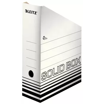 Leitz 46070001 dokumentų dėžė, kartoninė, juoda, balta