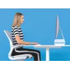 Leitz Ergo WOW reguliuojamas monitoriaus stovas, 68,6 cm (27 coliai), aukščio reguliavimas, mėlyna, balta