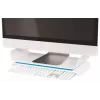 Leitz Ergo WOW reguliuojamas monitoriaus stovas, 68,6 cm (27 coliai), aukščio reguliavimas, mėlyna, balta