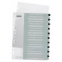 Leitz Indices Spausdinami PP A4+ 1-20 WOW Baltas/Juodas