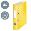 Leitz Lever Arch File 180° WOW POB/Laminuotas A4/50mm, A4, D-žiedas, Kartonas, Geltona, 350 lapų, 285 mm