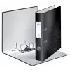 Leitz Lever Arch File 180° WOW POB/Laminuotas A4/50mm, A4, Q-žiedas, Saugojimas, Kartonas, Juoda, 350 lapų
