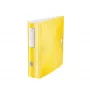 Segtuvas Leitz Lever Arch File Active PP WOW A4/80mm, A4, polipropilenas, geltona, 500 lapų, 80 g/m², 8,2 cm