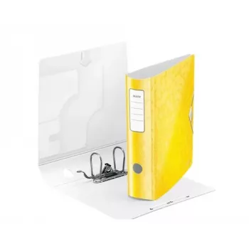 Segtuvas Leitz Lever Arch File Active PP WOW A4/80mm, A4, polipropilenas, geltona, 500 lapų, 80 g/m², 8,2 cm