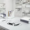Segtuvas Leitz Lever Arch File Active PP WOW A4/65mm, A4, D-žiedas, laikymui, polipropilenas, baltas, 350 lapų