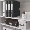 Leitz Lever Arch File Active PP WOW A4/65mm, A4, Polifoamas, Juoda, 350 lapų, 80 g/m², 6,5 cm