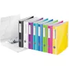 Leitz Lever Arch File Active PP WOW A4/65mm, A4, Polifoamas, Juoda, 350 lapų, 80 g/m², 6,5 cm