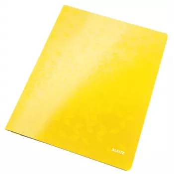 Leitz Flat File Card/Board WOW A4 – segtuvas, A4, kartonas, geltona, 250 lapų