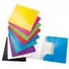 Leitz 3-Flap Folder WOW Card/POB A4, sklankinis aplankas, A4, polipropilenas (PP), juoda, 150 lapų, elastinė juosta