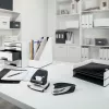 Leitz WOW laminuotas aplankas su žiedais A4+ 2DR/25mm, juodas