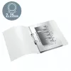 Leitz WOW segtuvas PP A4 2RR/25mm, baltas