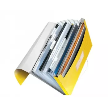 Leitz Project File WOW PP A4 segtuvas, polipropilenas, geltona, portretinė orientacija, 250 lapų, 80 g/m²