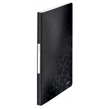 Leitz Display Book WOW PP 40 kišenių, juoda, polipropilenas (PP), A4, 231 mm, 16 mm
