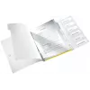 Leitz Divider Book WOW A4 6 skirtukų, polipropilenas, geltona, blizgi