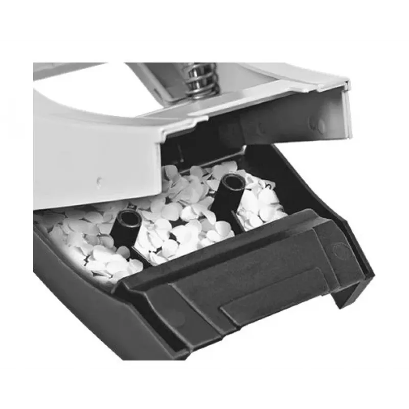 Leitz NeXXt WOW Mini 2 skylių perforatorius, 10 lapų, geltonas