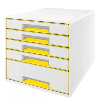 Leitz WOW Cube 5 stalčių spintelė, plastikas, 270×287×363 mm, 3.59 kg