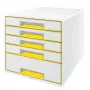Leitz WOW Cube 5 stalčių spintelė, plastikas, 270×287×363 mm, 3.59 kg