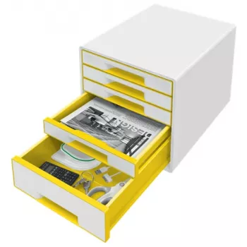 Leitz WOW Cube 5 stalčių spintelė, plastikas, 270×287×363 mm, 3.59 kg
