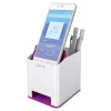 Stovas rašikliams Leitz Sound Pen Holder WOW, violetinis, polistirenas (PS), 90 mm, 101 mm, 100 mm, 140 g