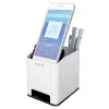Leitz Sound Pen Holder WOW juoda, balta, polistirolas, 90 mm, 101 mm, 100 mm, 140 g